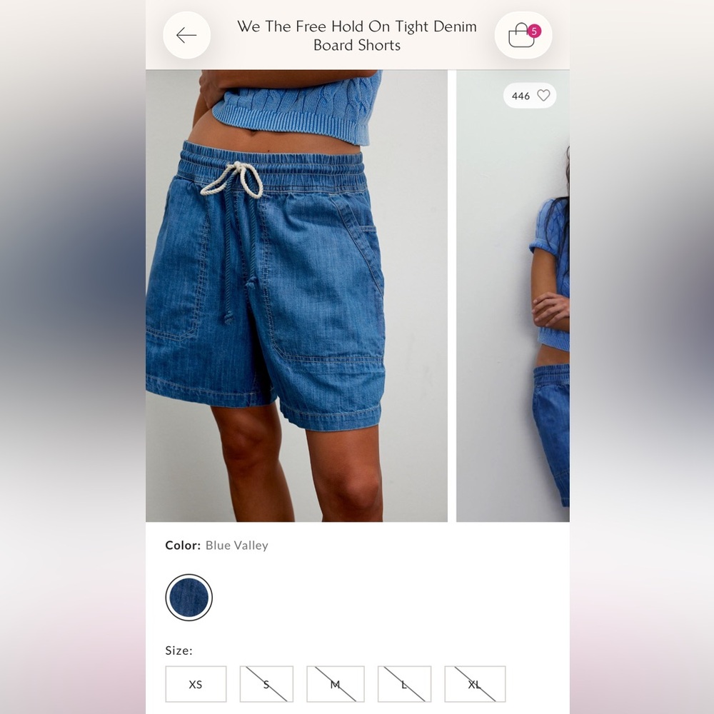 We the Free Denim Shorts